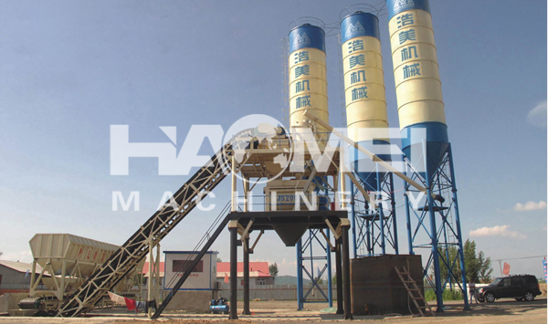 HZS120 Concrete Batching Plant