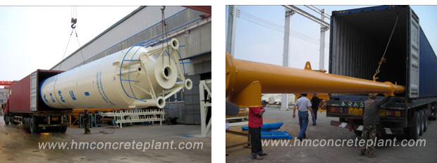 Batching plant equipments are being packed and will be delivered to Nigeria