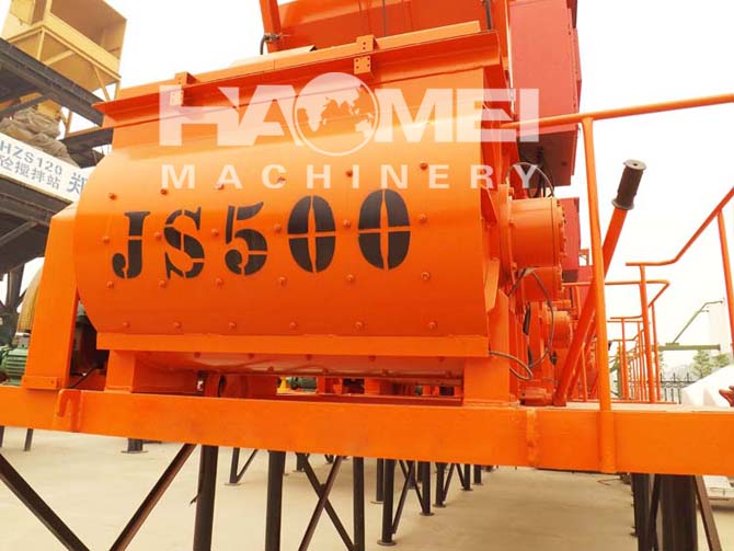 JS500 concrete mixer