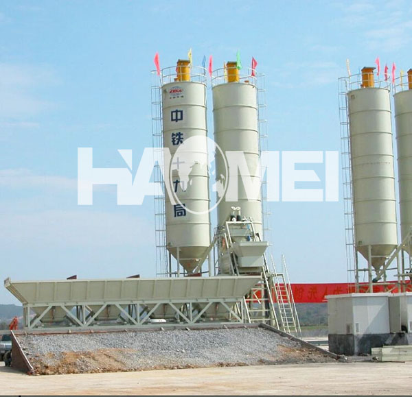 Haomei HZS50 Concrete Batching Plant
