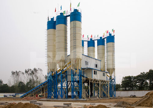 HZS120 Concrete Batching Plant Sale