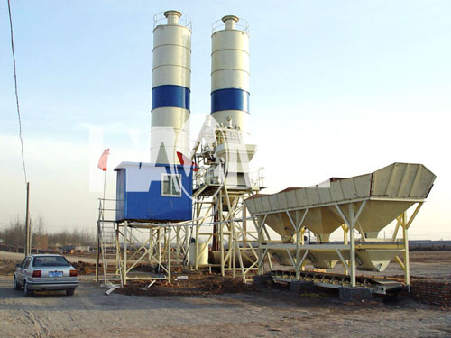 Trailer Concrete Batching Plant