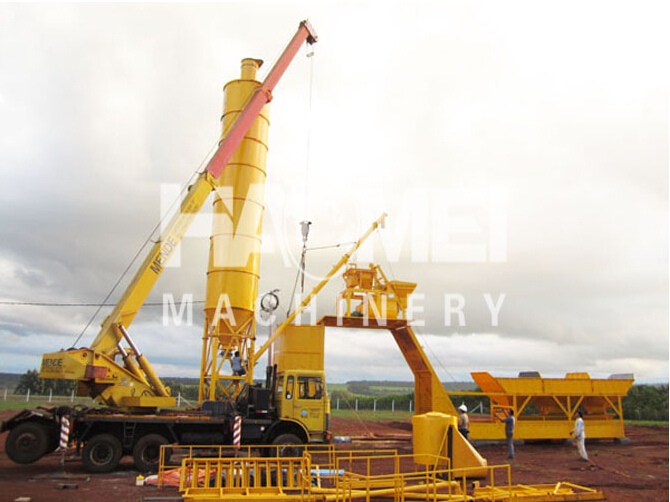 Mobile Concrete Batch Plant YHZS25