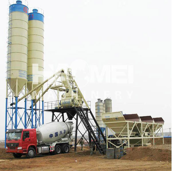 modular concrete mixing plant