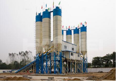 HZS120 Concrete Batching Plant Sale