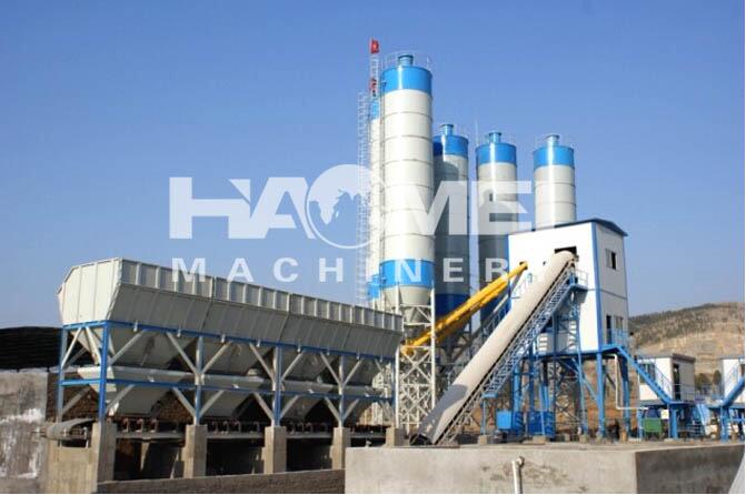 HZS60 concrete mixing station