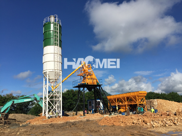 HZS50 Concrete Batching Plant