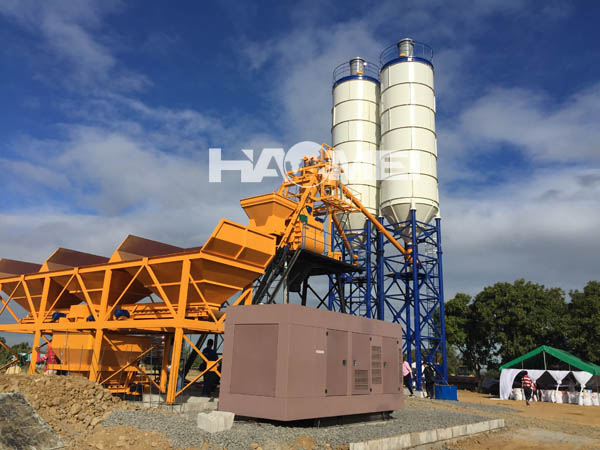 HZS75 Concrete Batching Plant