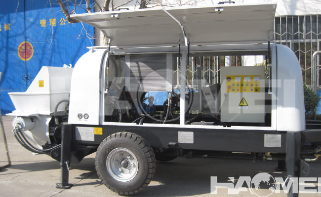 concrete pump trailer for sale