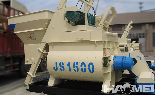 1500 liter concrete mixer