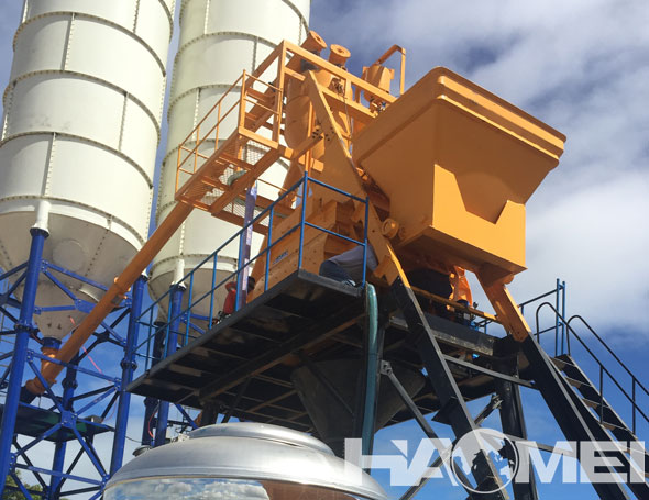 wet mix concrete batch plant