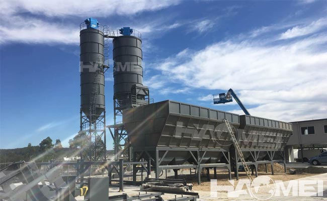 ready mixed concrete batching plant