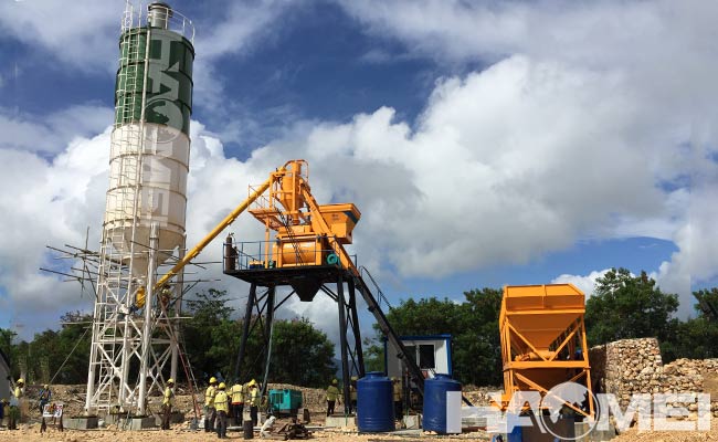 mini concrete batching plant for sale