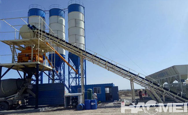 concrete mixer plant