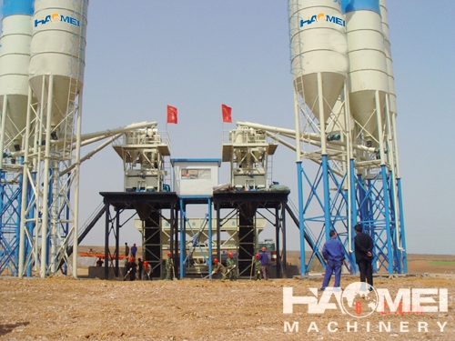 wet mix batching plant