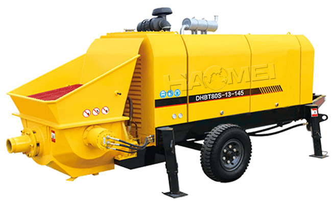 cement pump trailer