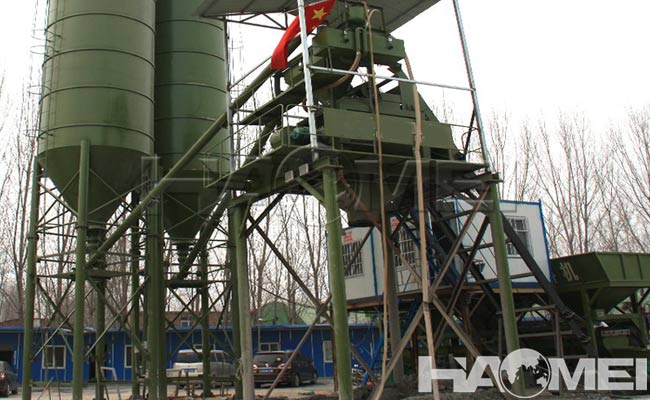 dry mix concrete plant