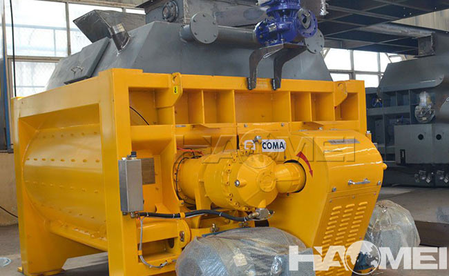 sicoma twin shaft concrete mixer