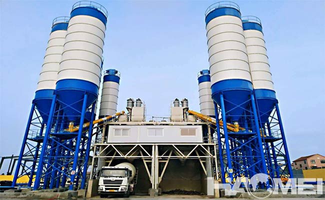 automated concrete batching plant