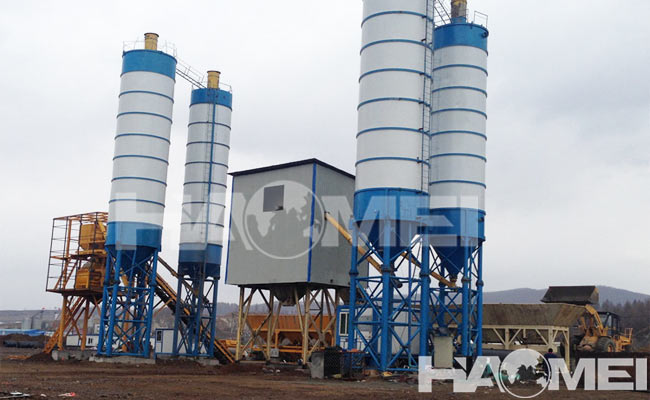 ready mix concrete plant cost