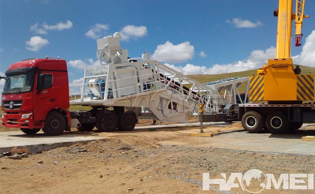 mobile concrete batch plant for sale