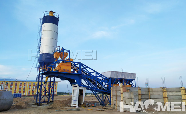 portable concrete batch plant