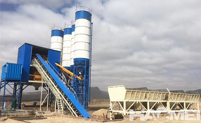 ready mix concrete plant capacity