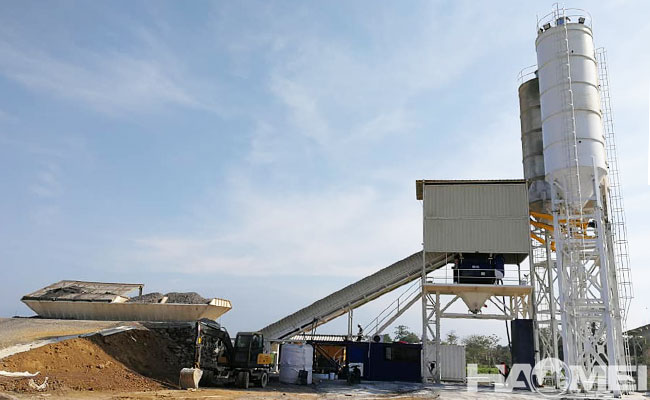new concrete batch plant