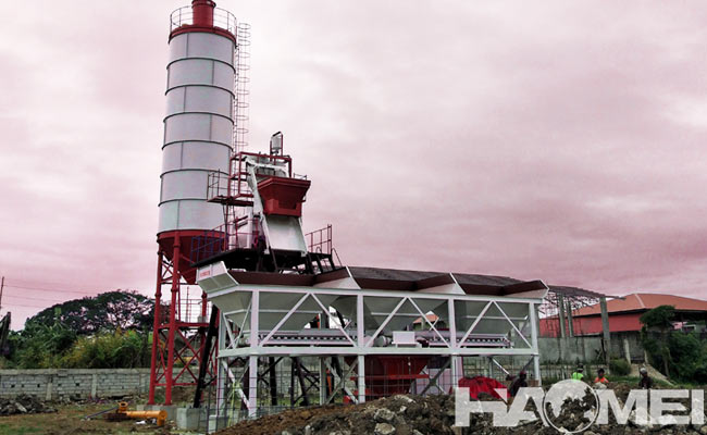 china mini concrete batching plant