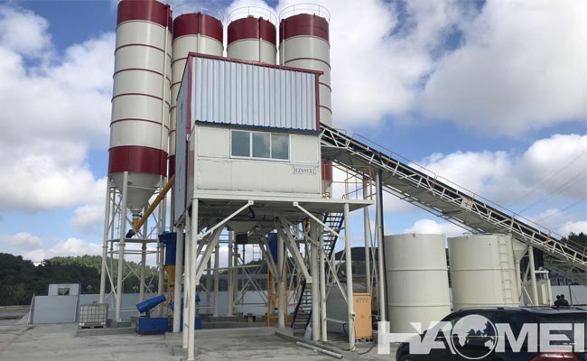 fully automatic ready mix concrete plant
