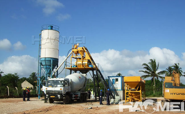 small concrete batching plant supplier