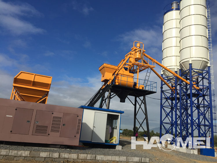 mini concrete batching plant cost