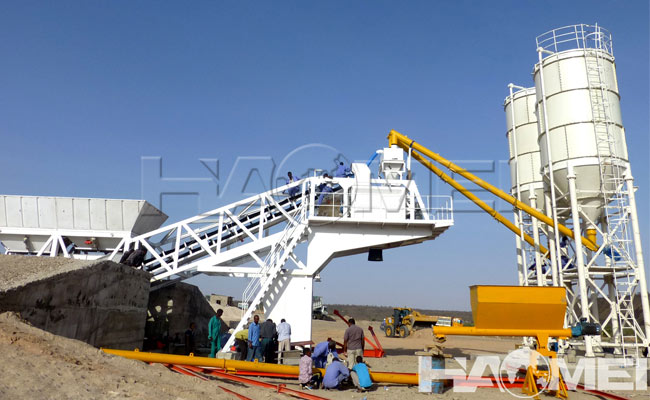 mobile batching plant price